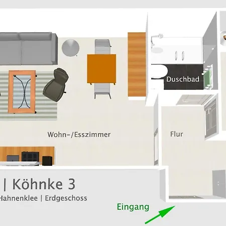 Fuer 2-3 Personen By Interhome Apartment